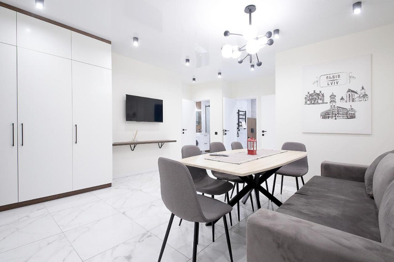 Ferienwohnung Luxury Nest Lviv Center Exterior foto