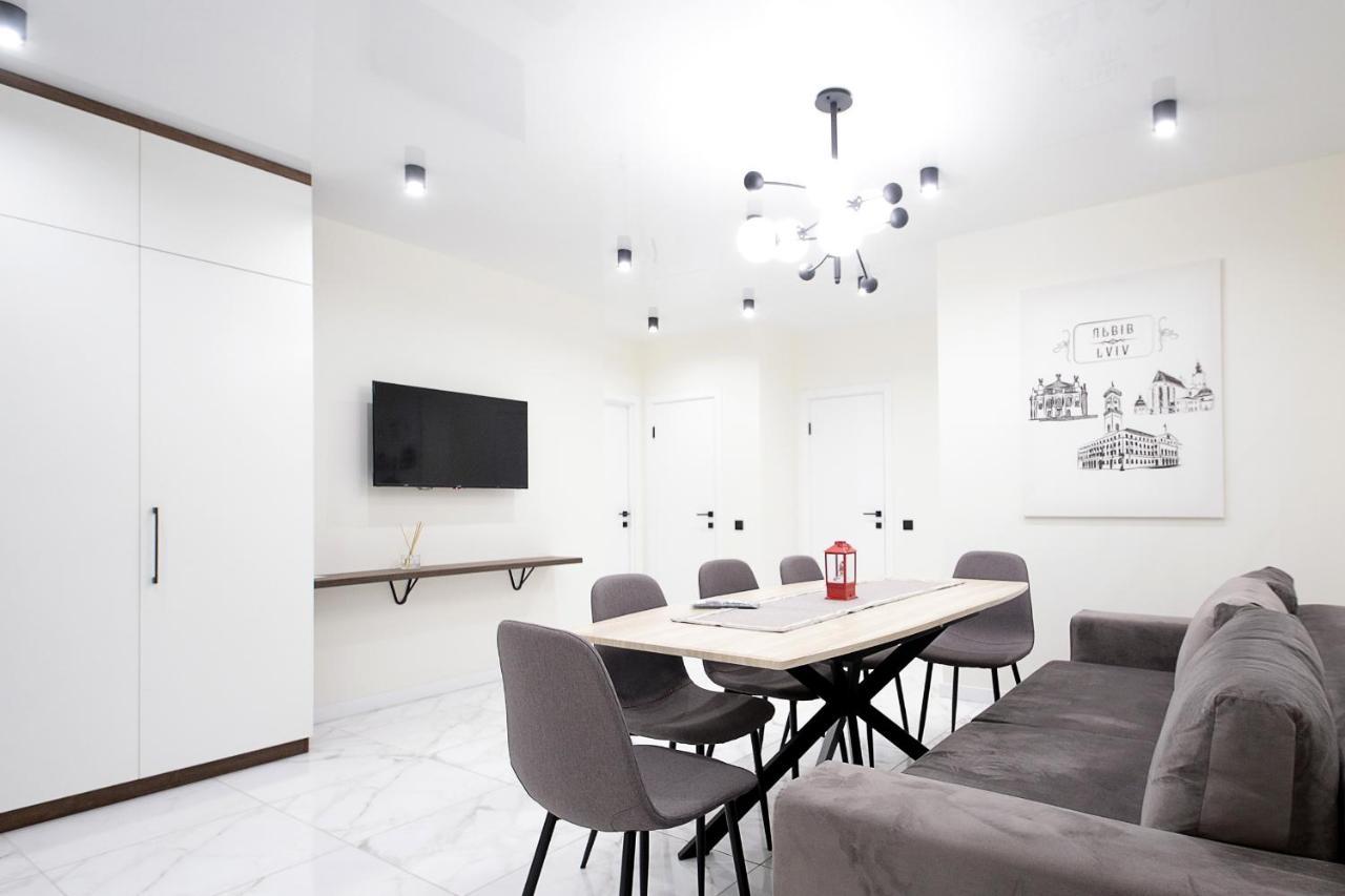 Ferienwohnung Luxury Nest Lviv Center Exterior foto