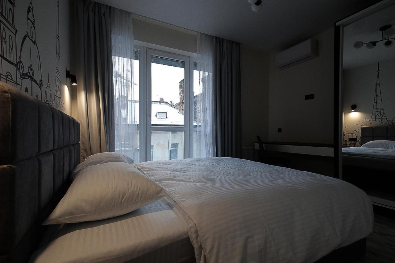 Ferienwohnung Luxury Nest Lviv Center Exterior foto